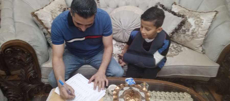 مدرسة حكومية أردنية ترسل معلمين وإداريين