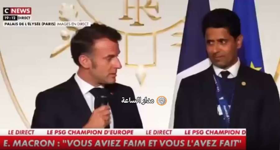 ماكرون يشكر أمير قطر بعد فوز