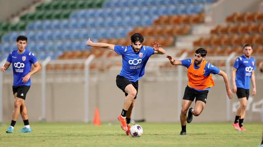 منتخب النشامى يواصل تحضيراته لمواجهة عمان