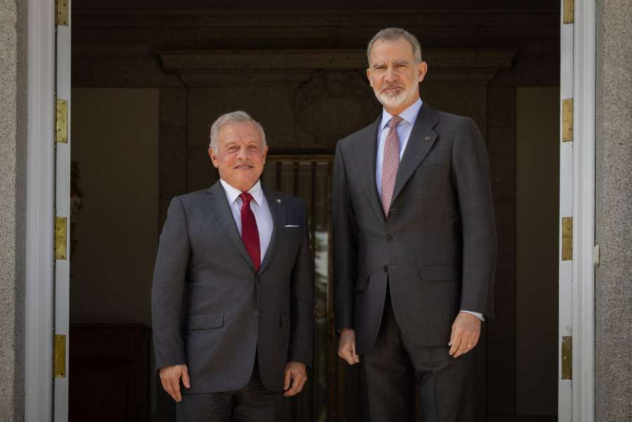 مدريد.. الملك يلتقي الملك فيليب السادس