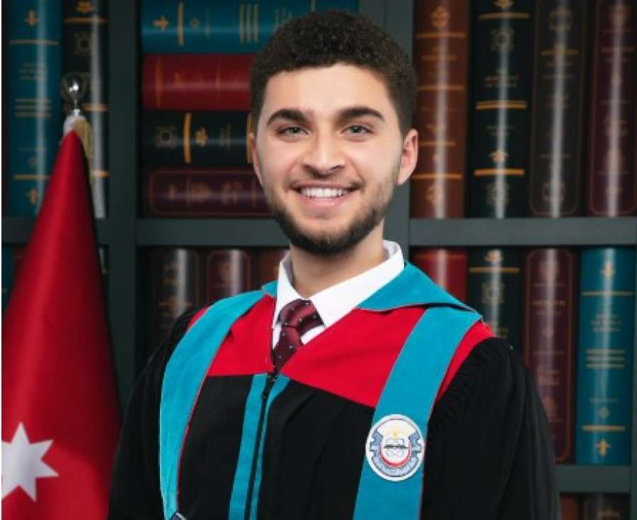 كريم محمد الحموري.. مبارك التخرج