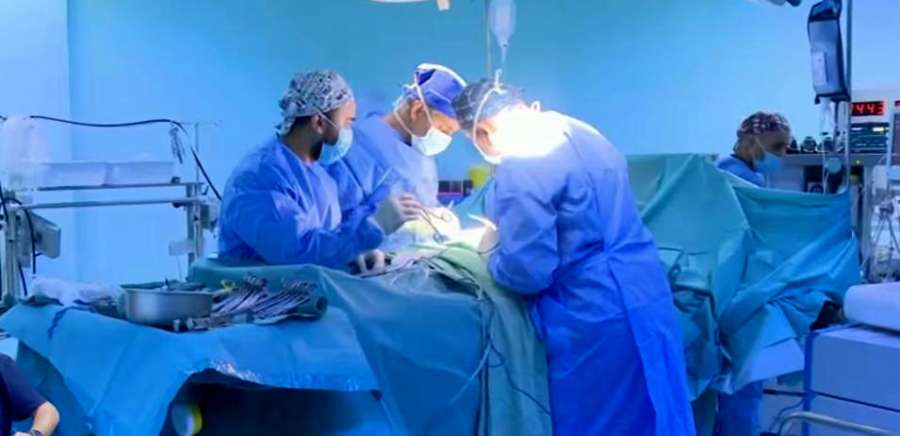 عملية نوعية ونادرة لجراحة الأوعية الدموية