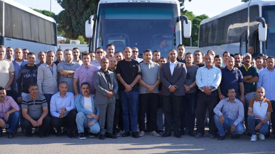 وصول طواقم المستشفى الميداني الأردني نابلس7