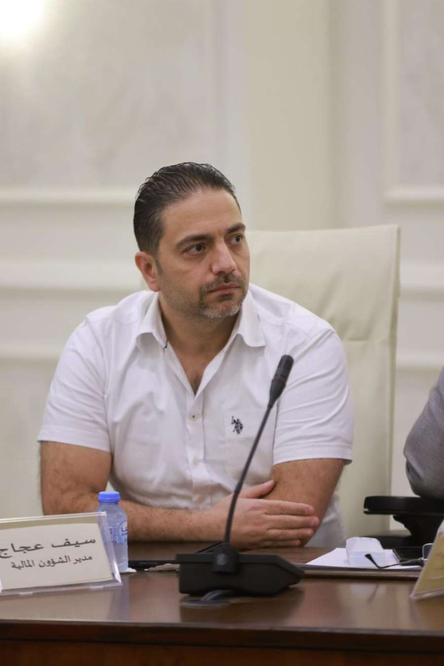 سيف عجاج مساعدا للأمين العام في