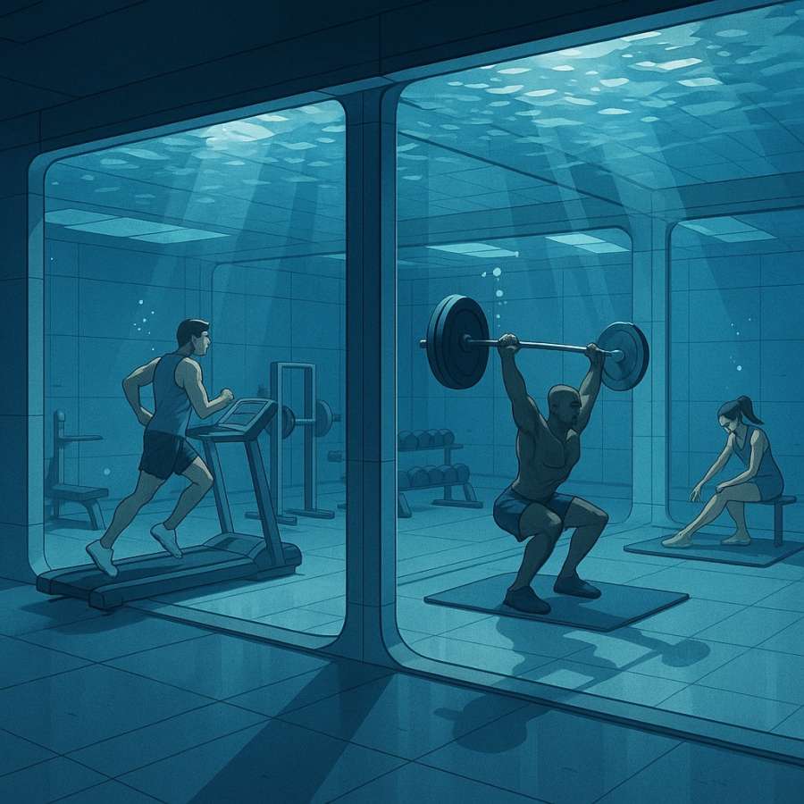 ثورة التدريب تحت الماء: المرافق المغمورة