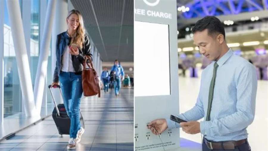 مسافر؟ شحن هاتفك في المطار قد