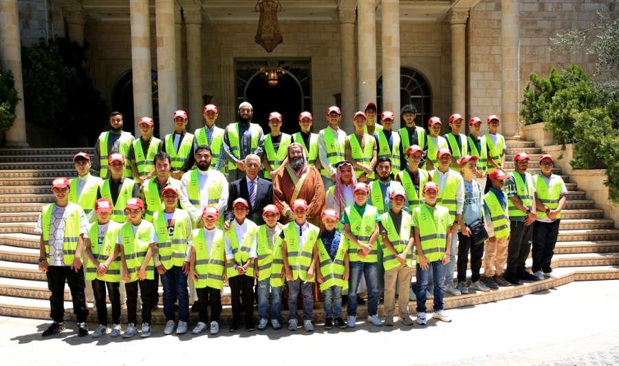 العيسوي يلتقي وفد مبادرة خمسين حافظا