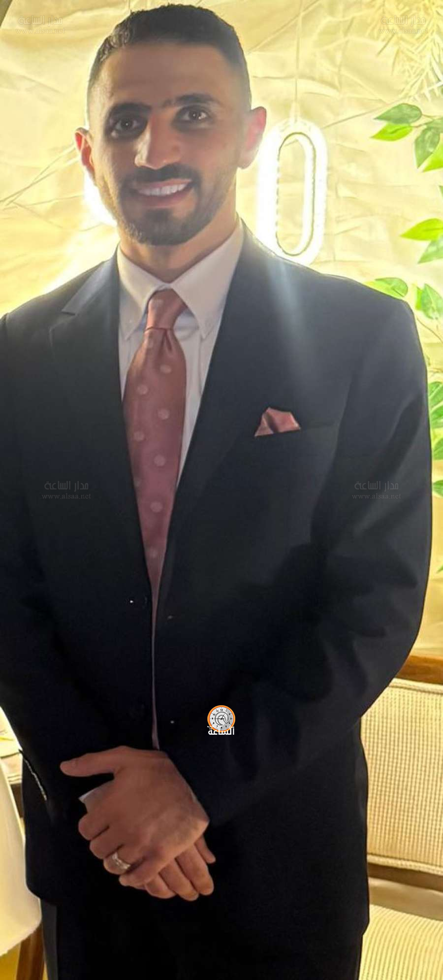 حمزة يوسف العثامنة.. مبارك الخطوبة