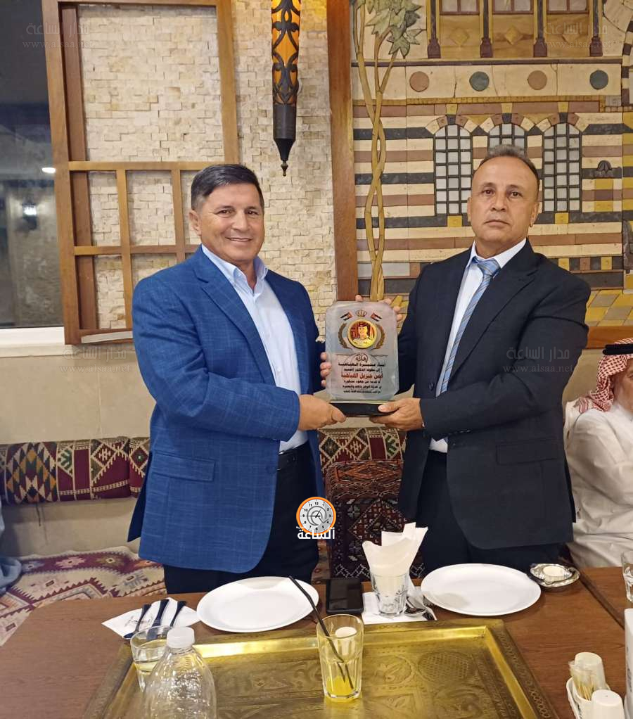 عشيرة الهباهبة تكرم ابنها العميد المتقاعد