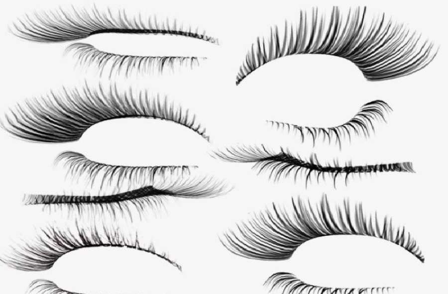 عن لبس الرموش الصناعية