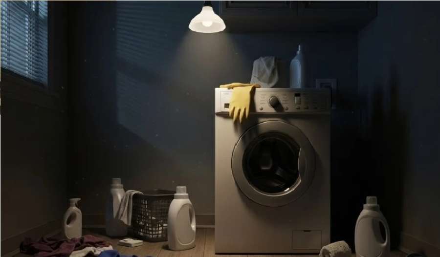 جثة طفل داخل غسالة تكشف جريمة