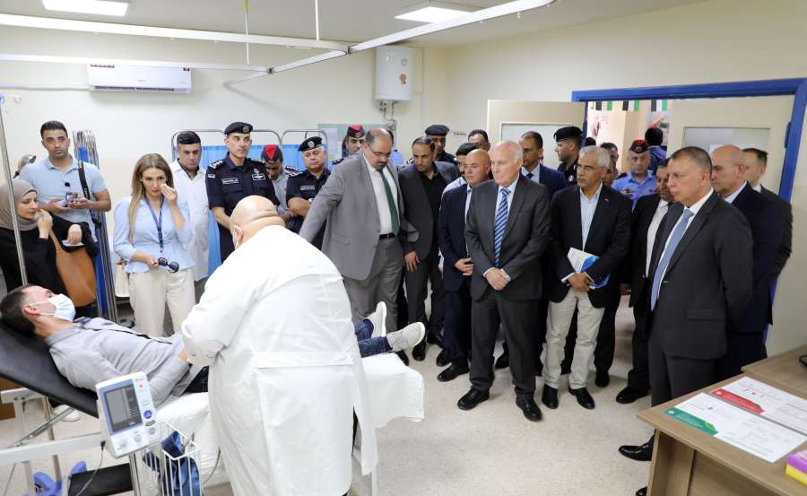 وزير الداخلية يتابع تنفيذ تمرين محاكاة