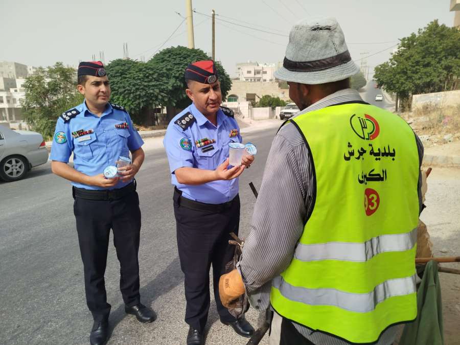 الأمن العام يطلق مبادرة سقيا رحمة