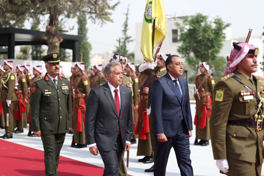 جعفر حسان يستقبل رئيس الوزراء المصري