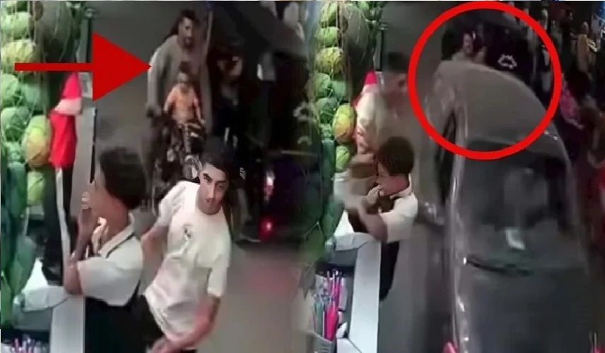 دهس سيارة مسرعة من الخلف لأسرة