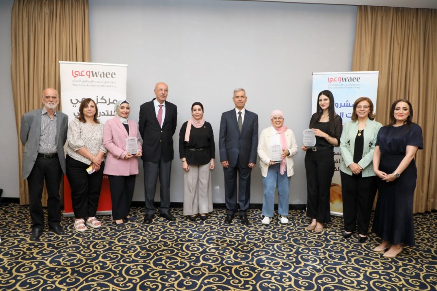 وعي يختتم مشروع صوت السلام ويكرم