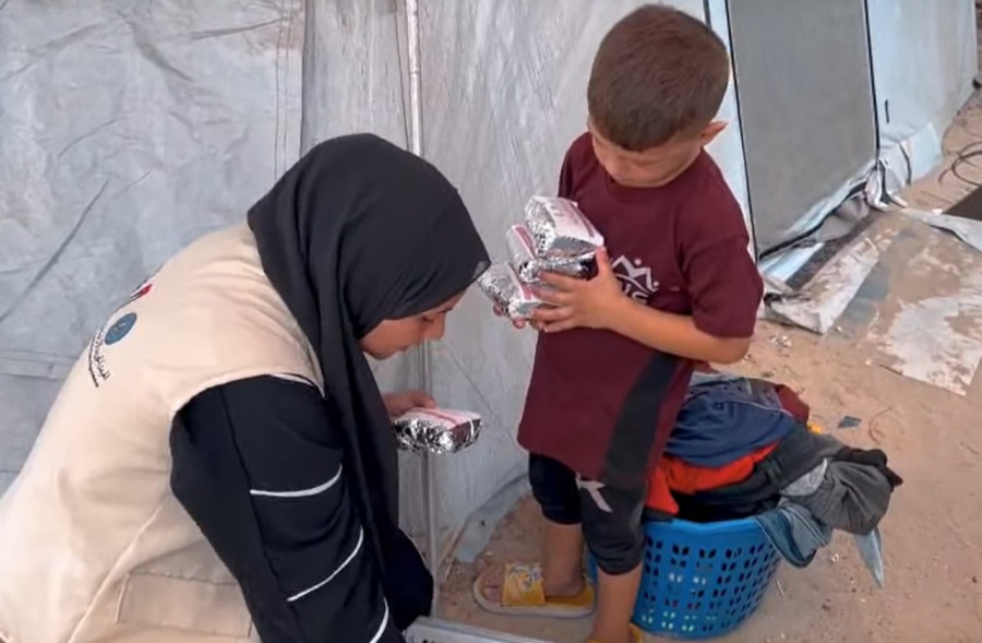 غرفة تجارة اربد تواصل مساهمتها بحملة