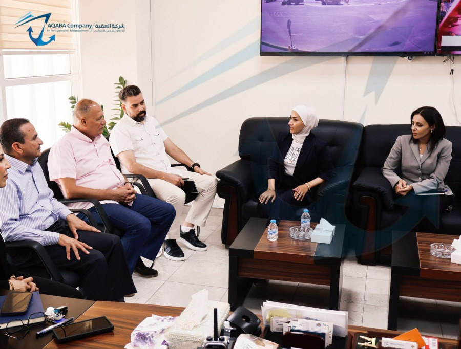 شركة العقبة لإدارة وتشغيل الموانئ تستقبل