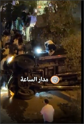 6 إصابات بتدهور تنك مياه على