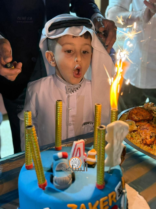 نايف المجالي وزوجته يحتفلان بعيد ميلاد