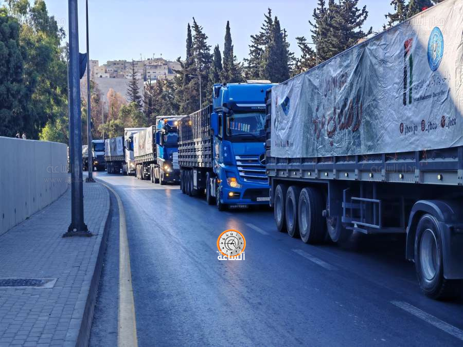 الهيئة الخيرية: أقل من نصف الشاحنات