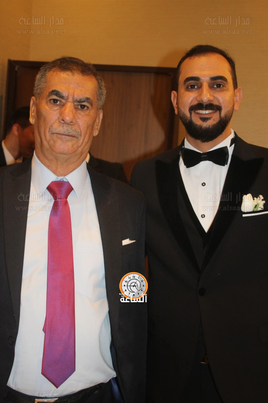 الخريسات والنسور يحتفلون بزفاف محمد وصفي