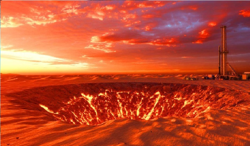 تركمانستان تخمد بوابة الجحيم بعد 54