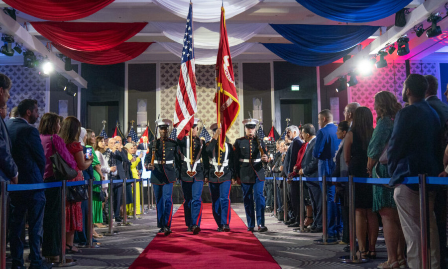 السفارة الأميركية في عمّان تحتفل بمرور