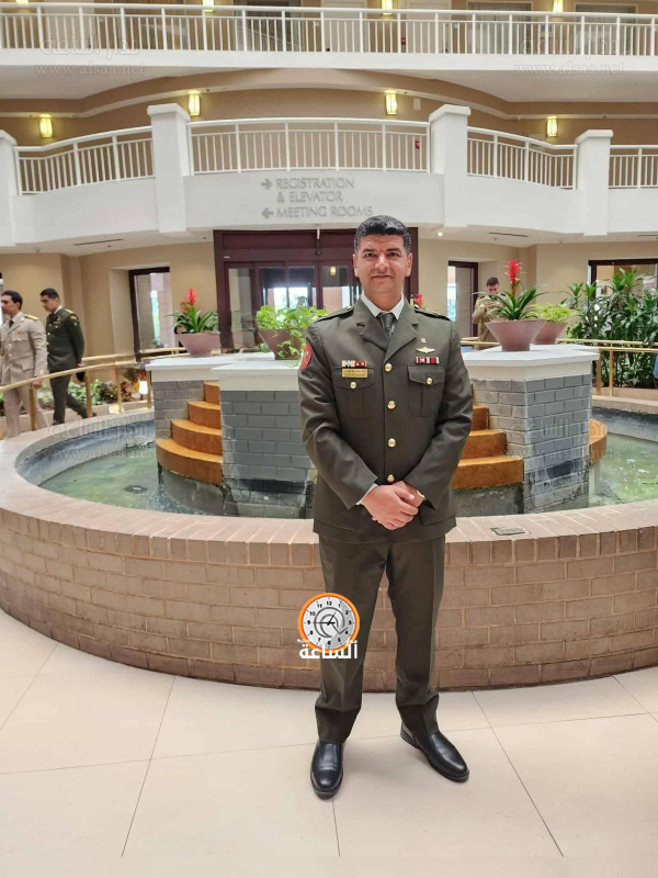 الرائد غالب الحجاج يعود من جامعة