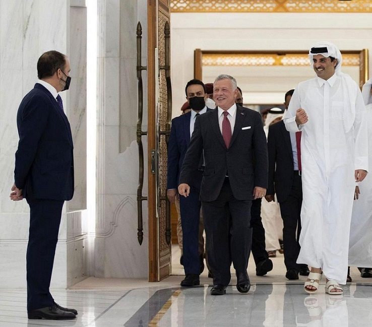 تميم المجد في ضيافة أخيه الملك