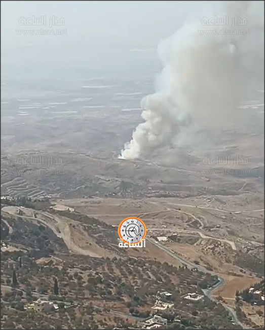 مكب نفايات حمرة الصحن في السلط (مولع)..