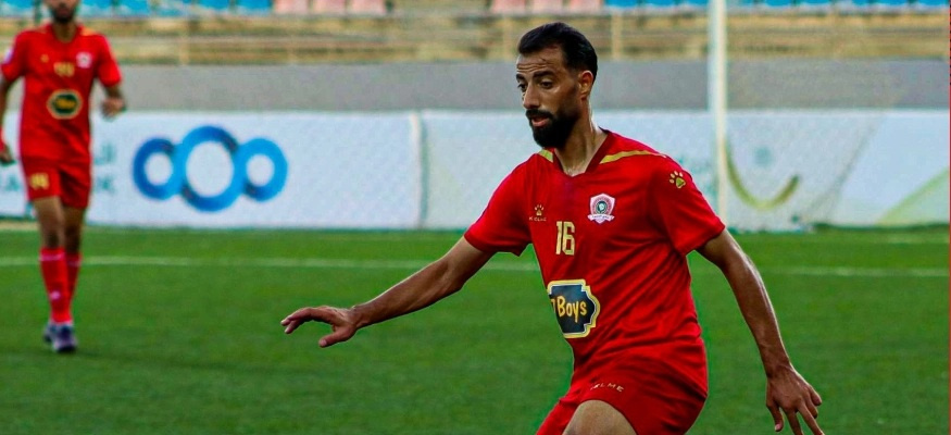 نجم نادي الجزيرة يزن ثلجي.. ضحية