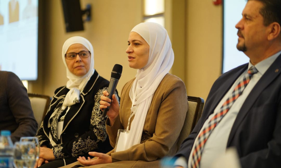 مشاركة متميّزة لجامعة الزرقاء في المنتدى