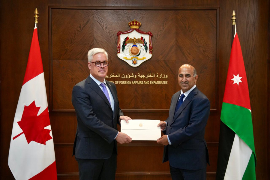 الخارجية تتسلم أوراق اعتماد لوي-مارتن اوميه