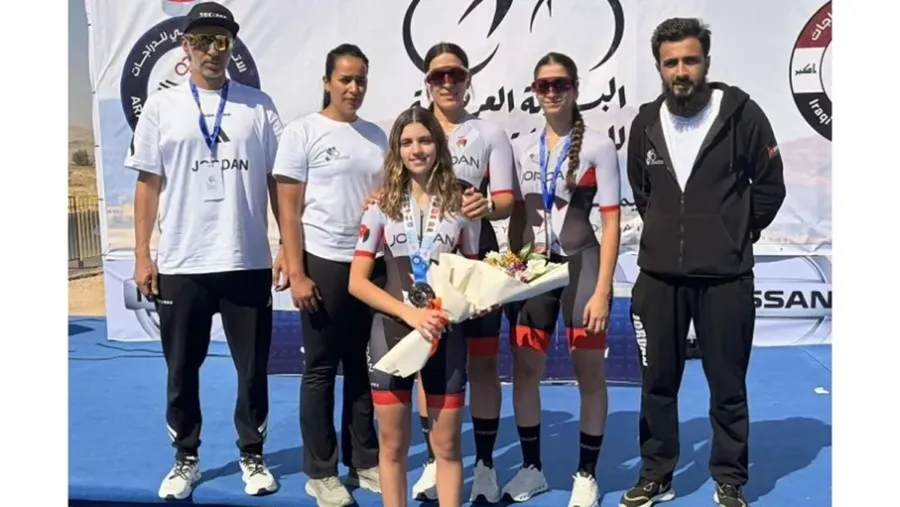 الأردن يحرز الميدالية الفضية في البطولة