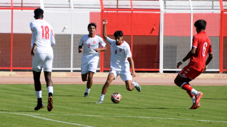 نشامى ت17 يتعادل مع نظيره التونسي