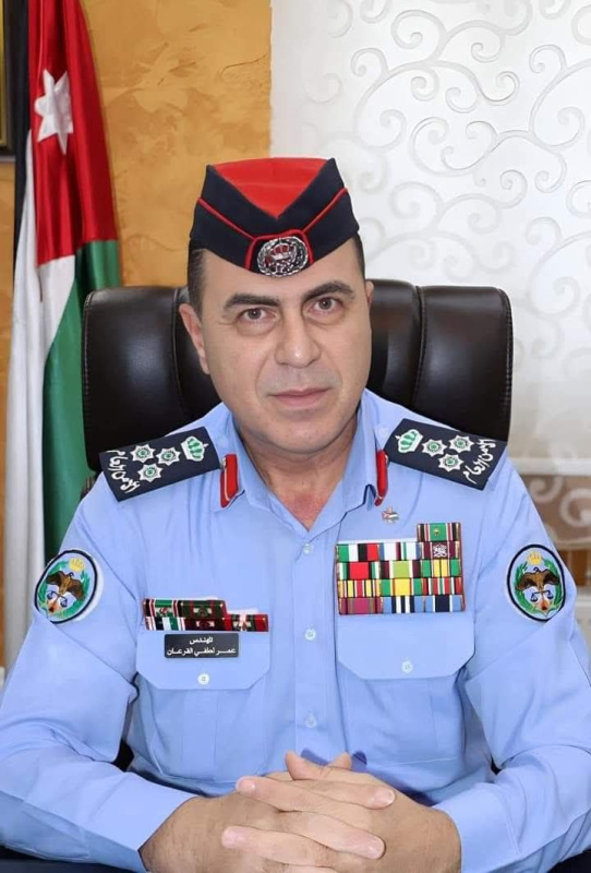 العميد عمر لطفي القرعان.. ابن الطيبة