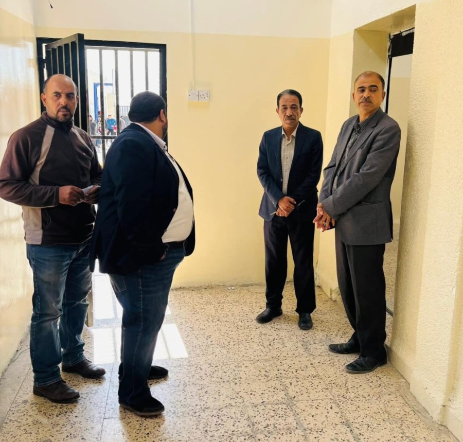 مدير تربية الموقر يتابع أعمال الصيانة