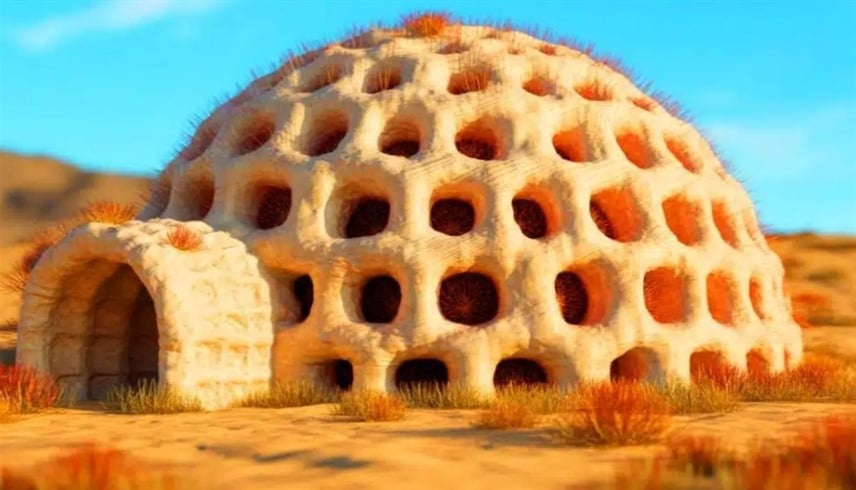 ينمو ويكبر.. منزل حي صديق للبيئة