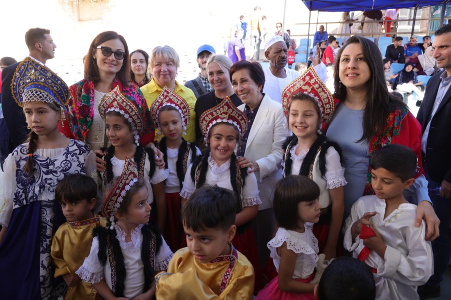 الأميرة بسمة ترعى فعاليات البازار الخيري