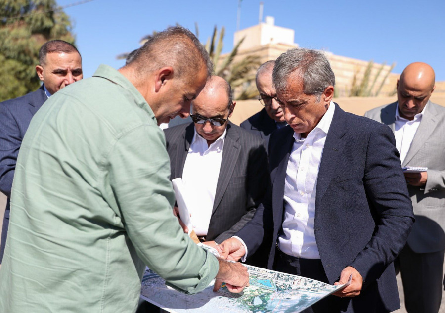 جعفر حسان في الأزرق.. بماذا وجه