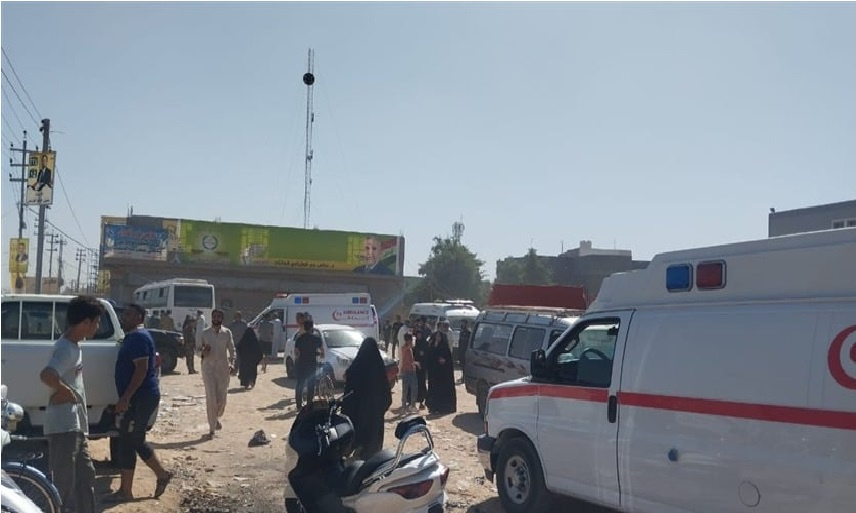 العراق: حريق في مدرسة يتسبب بإصابة