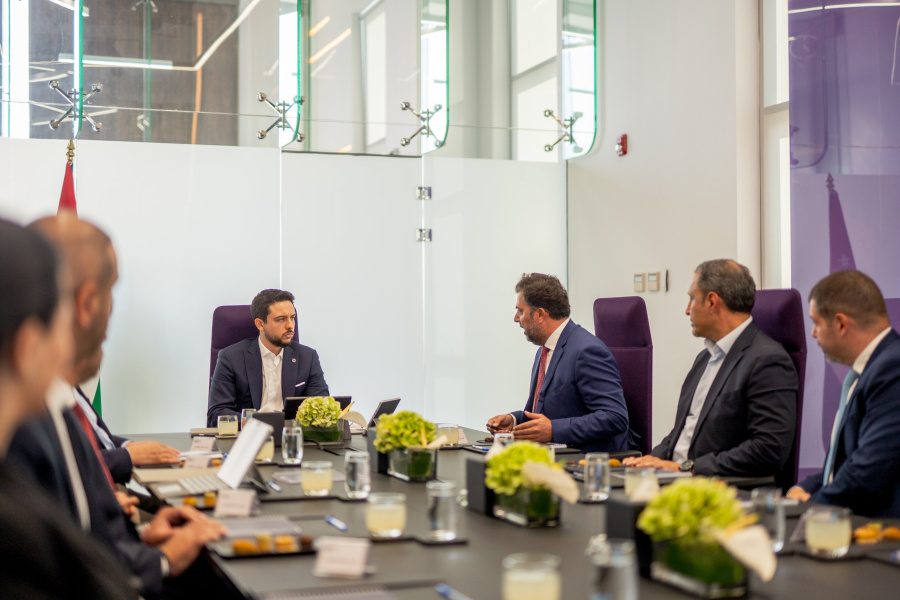 ولي العهد يفتتح مدينة العقبة الرقمية