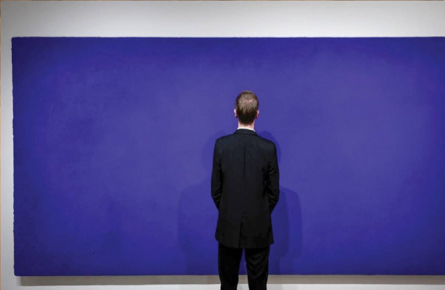 21 مليون دولار لقاء لوحة زرقاء