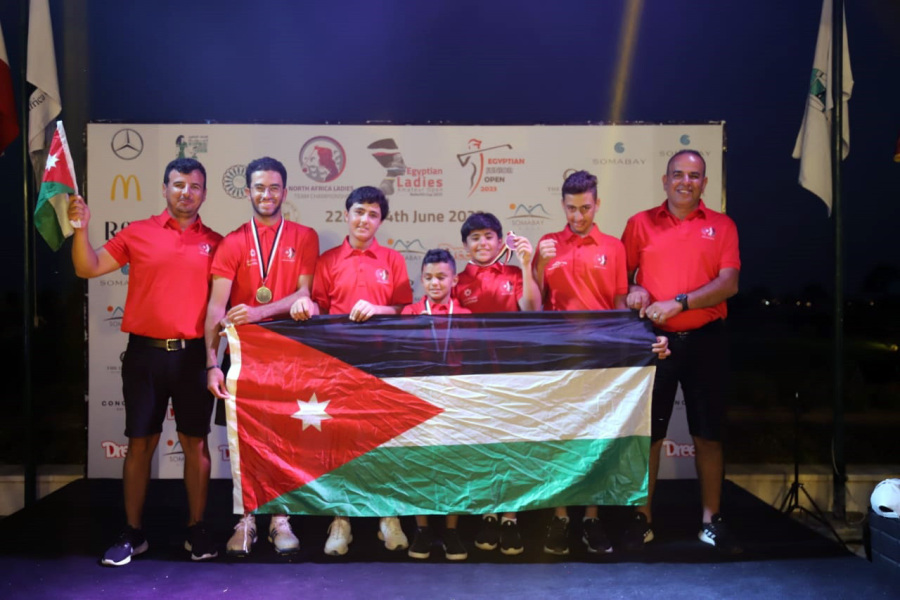 فضية وبرونزية لنشامى الجولف في بطولة