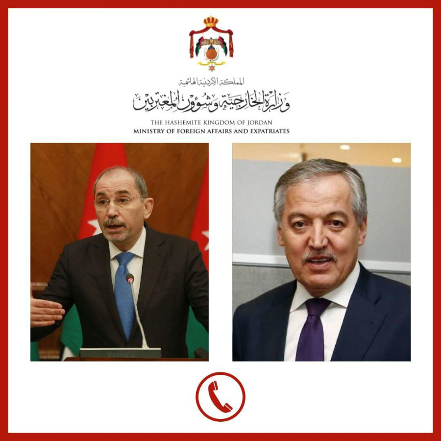 الصفدي يبحث مع نظيره الطاجيكي الأوضاع