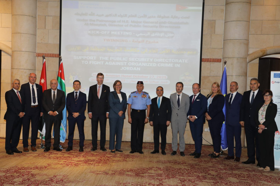 اللواء المعايطة يرعى حفل إطلاق مشروع