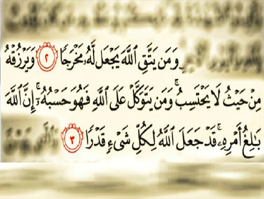 ومن يتّق اللّه يجعل له مخرجا