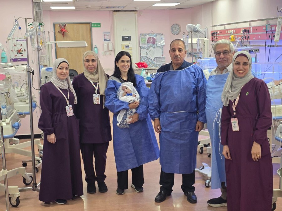 عملية نوعية لطفل خديج يعاني من