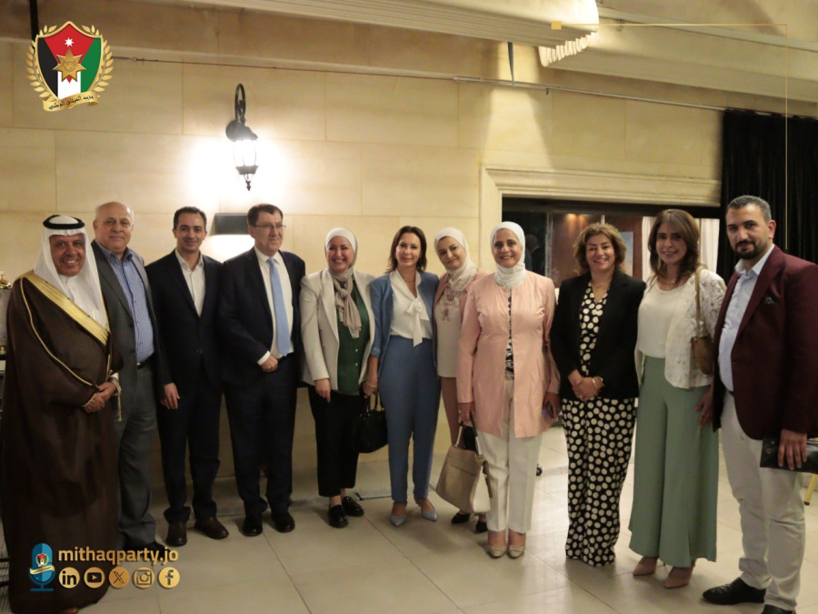 الطويل يستضيف قيادات حزب الميثاق الوطني